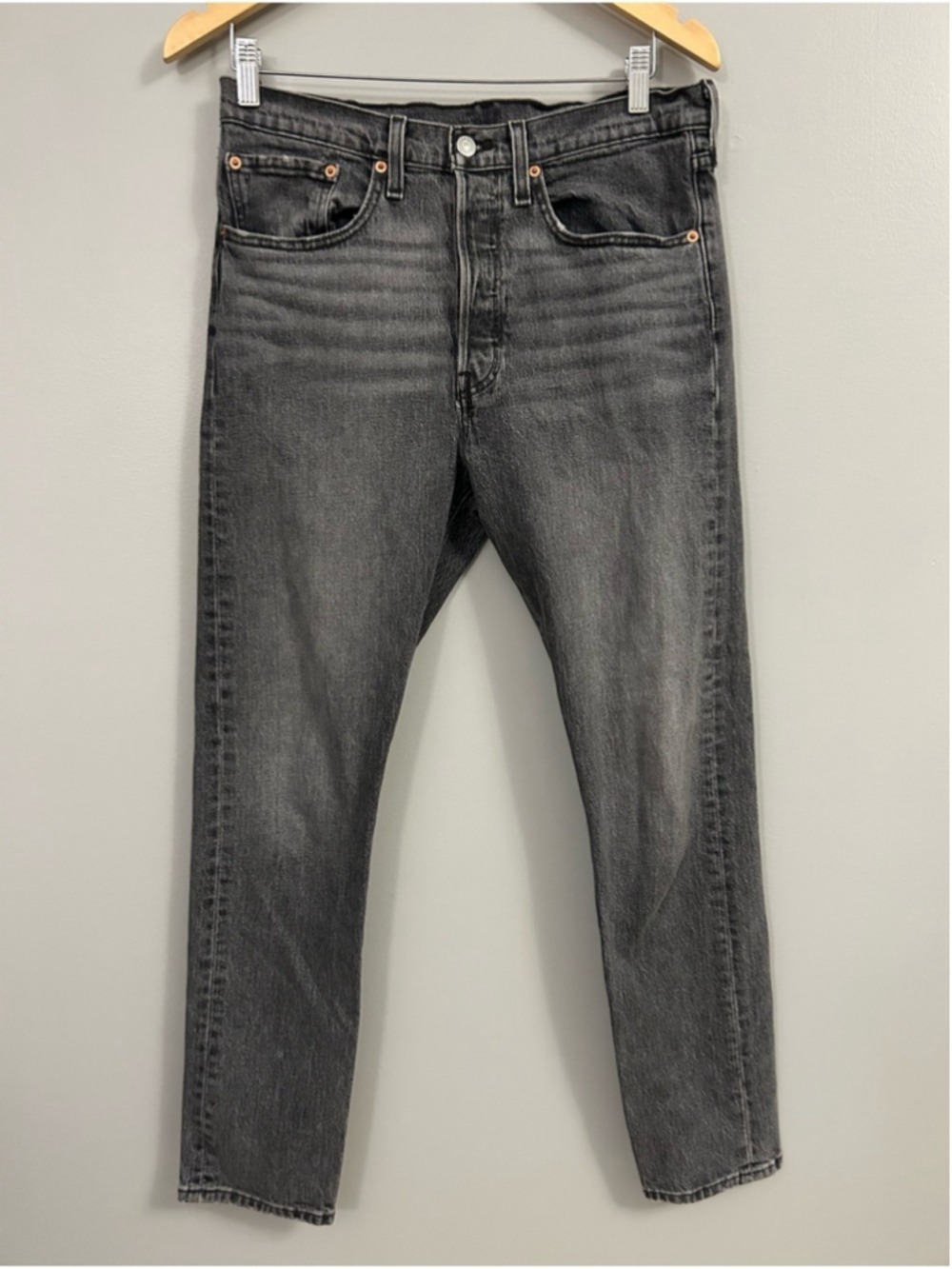 Levi's Slim Black Wash Jeans Size 30